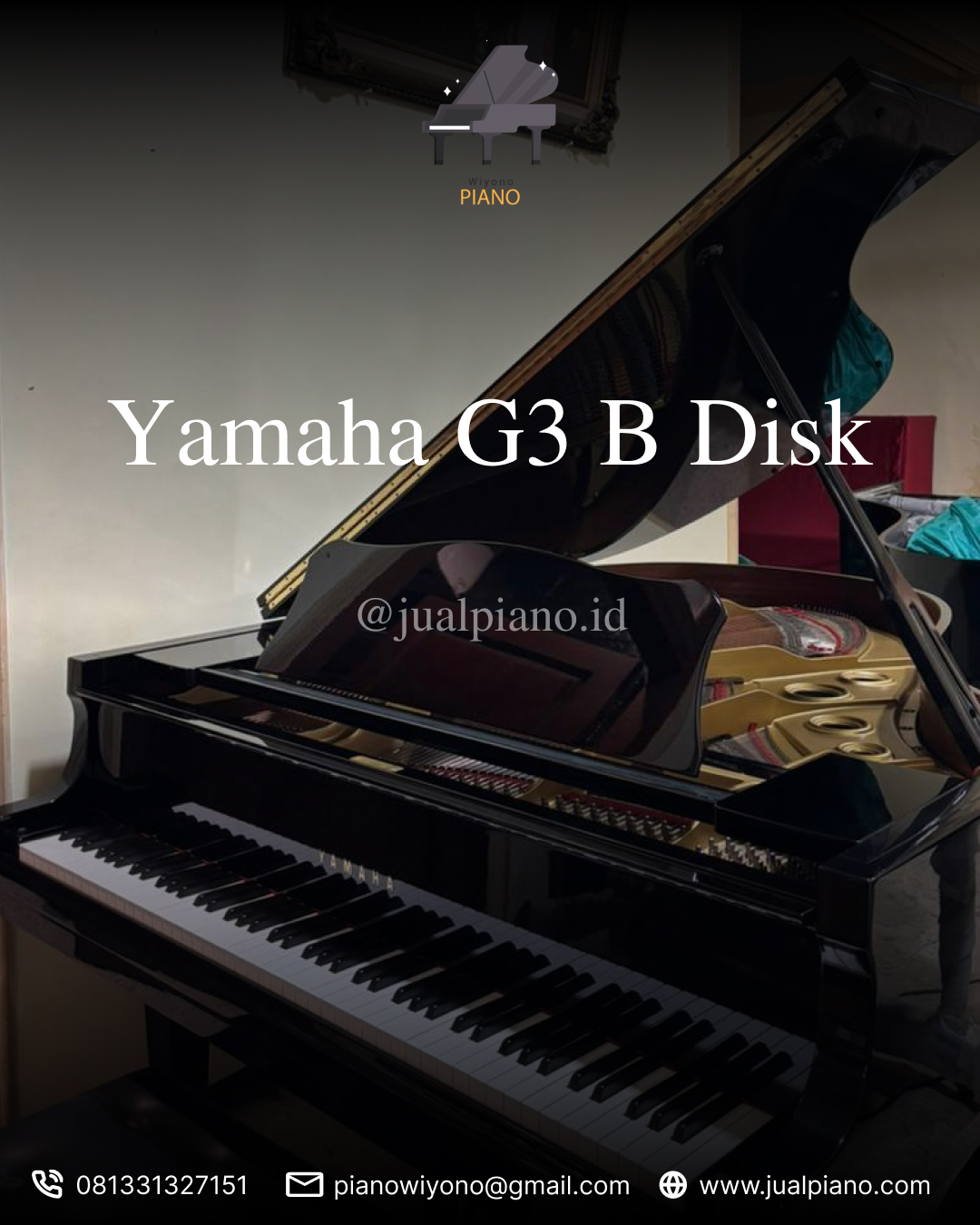 Grand Yamaha G3 B Disklavier